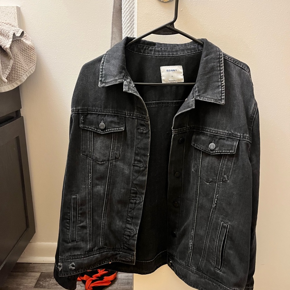 Black XL Old Navy Jean Jacket